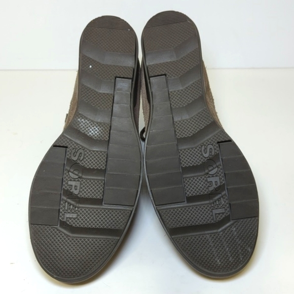 Sorel Evia Lace up Platform Ankle Booties woman's size 9 - Picture 10 of 16
